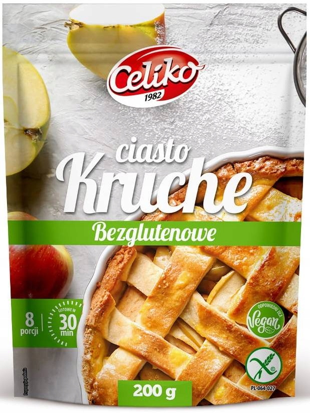 10x Bezlepkový v prášku Linecké těsto těsto 200 g Celiko