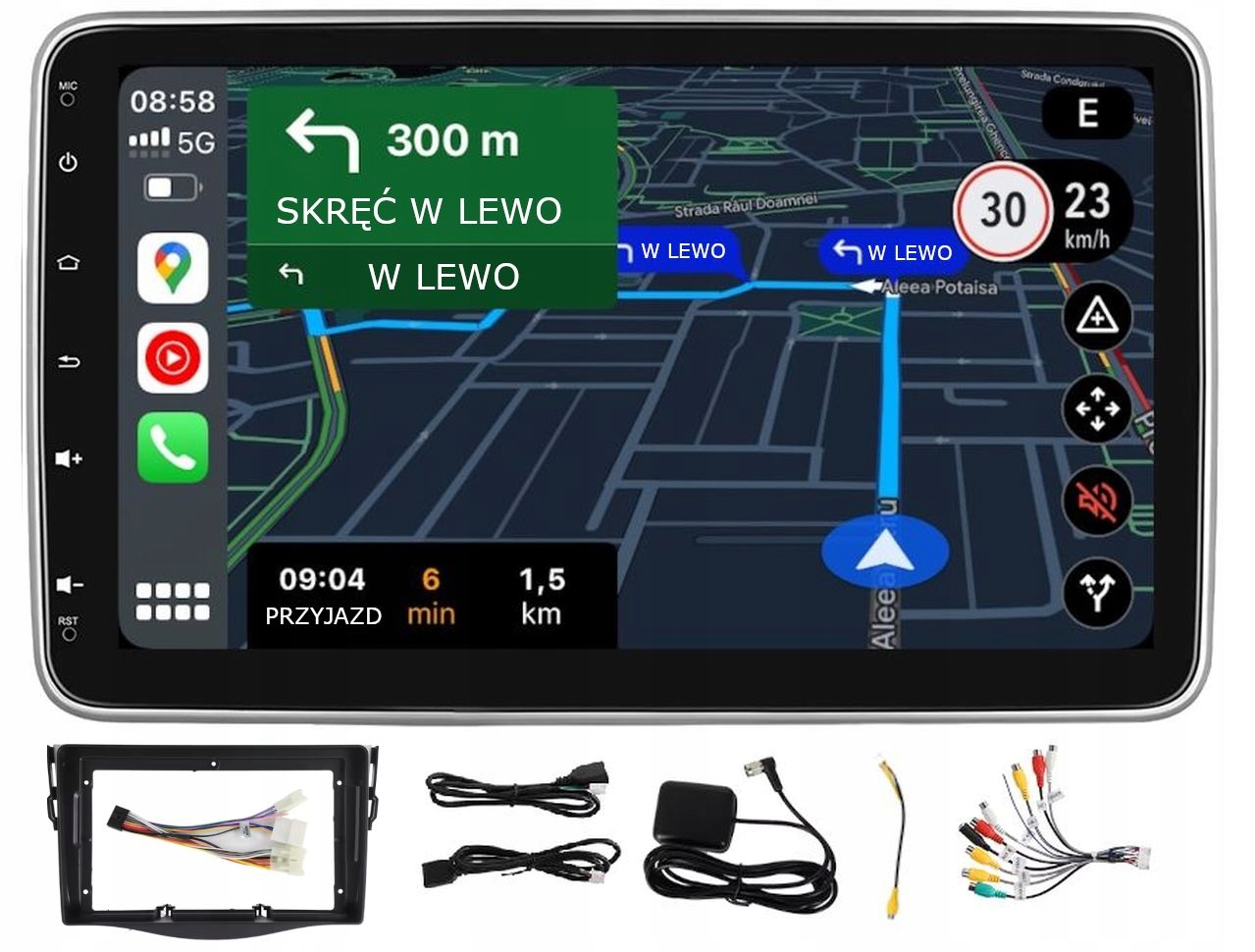Gps A Android Navigace Toyota Rav 4 2006-2012 Carplay 2GB 64GB