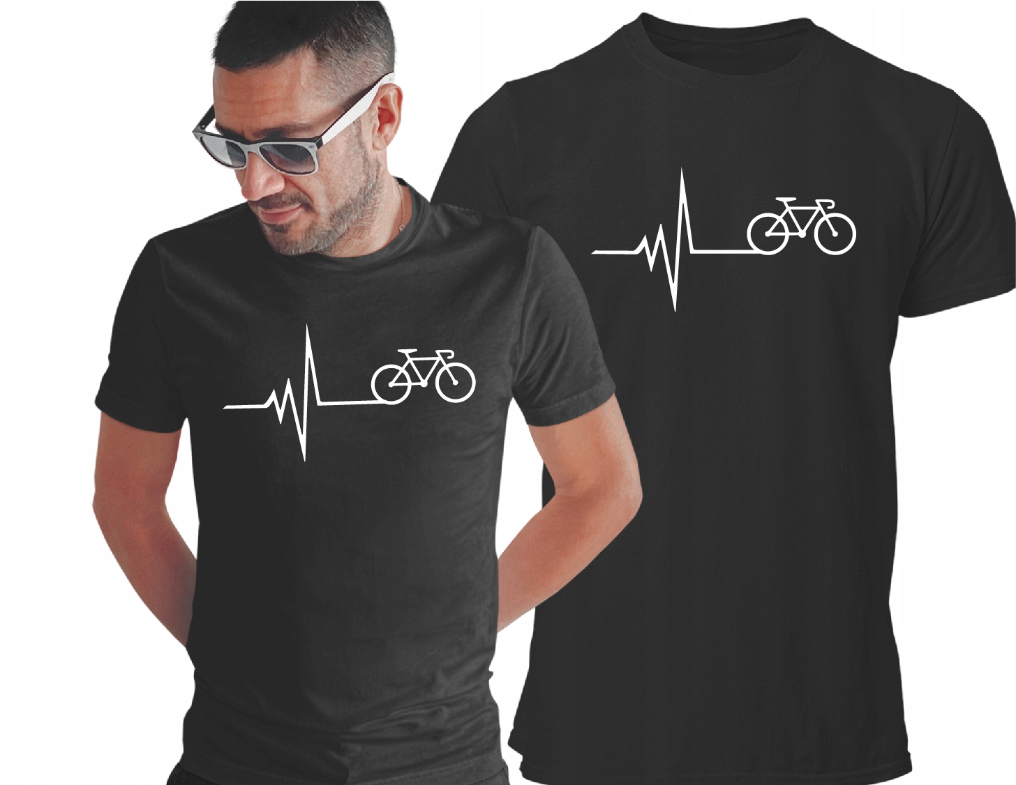

Koszulka męska dla rowerzysty Na Rower