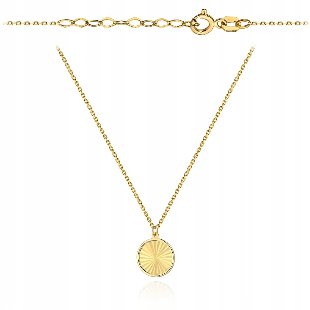 Náhrdelník 585 s diamantovým kolečkem