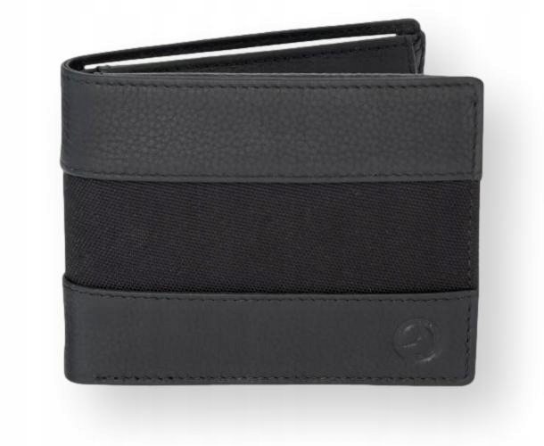 Mercedes Peňaženka čierna dámska z hovädzej kože Originál