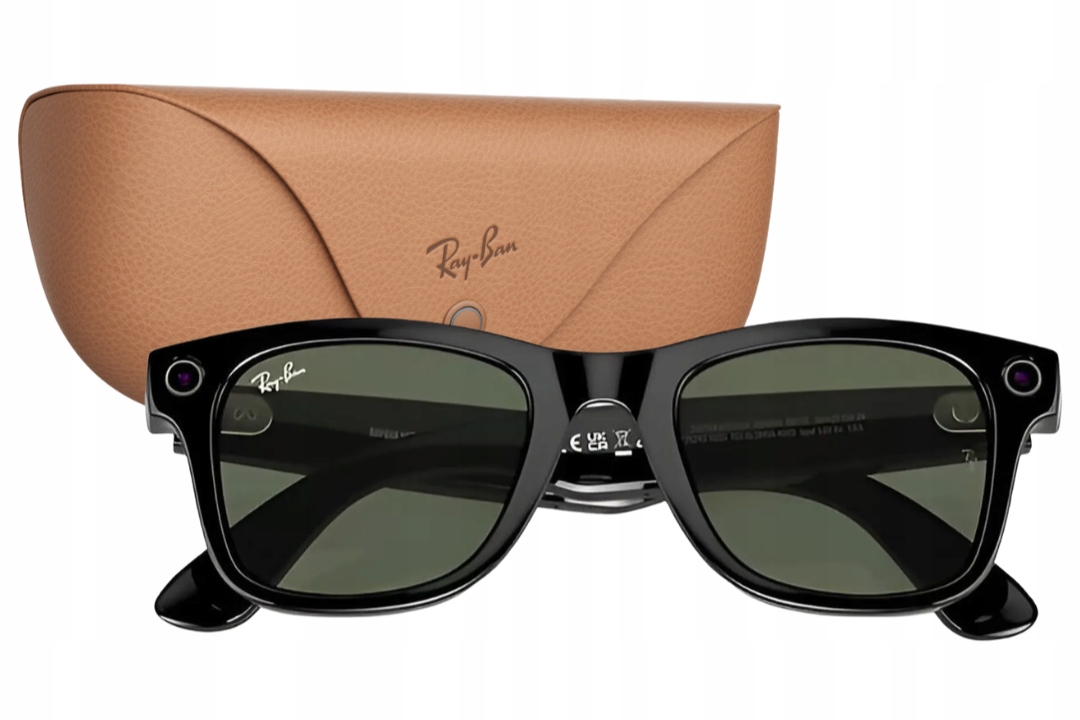 Brýle Ray-Ban Meta Wayfarer Ai 32GB 12MP Wi-Fi 6 Bt 5.3 Zelené čočky