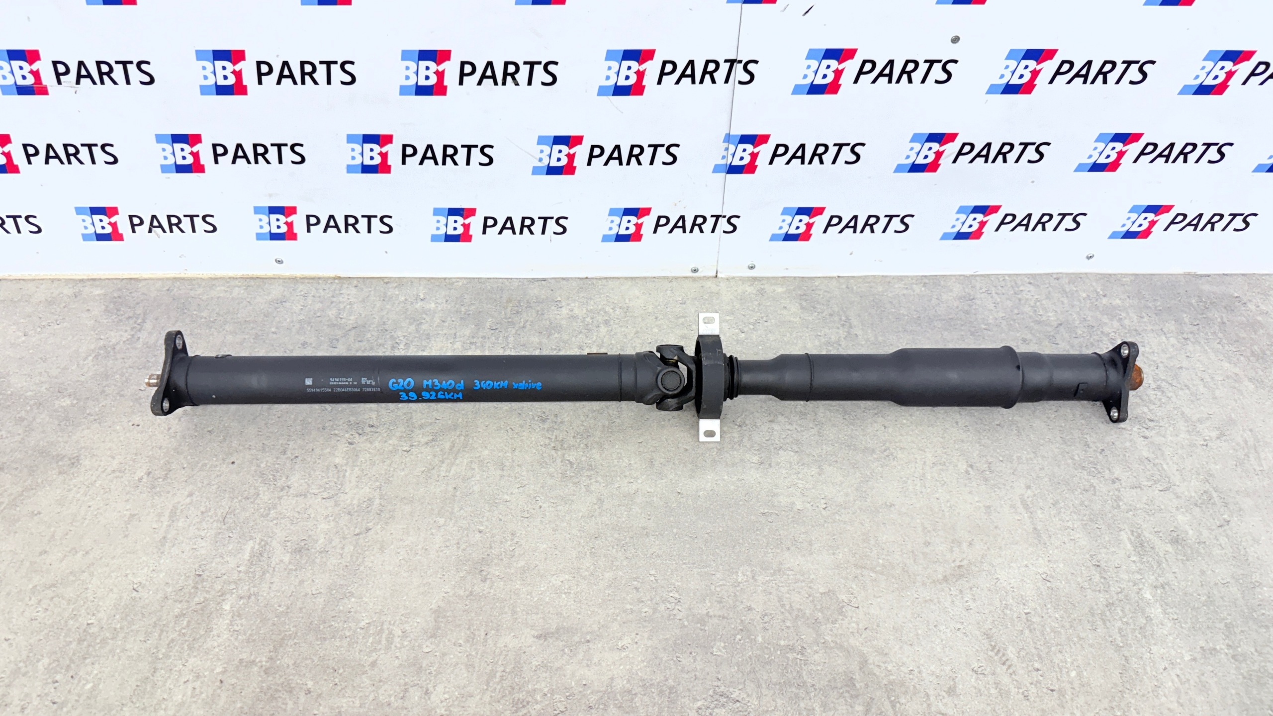 BMW G21 G20 cardan front front M440D M340D B57 XDRIVE 9494155