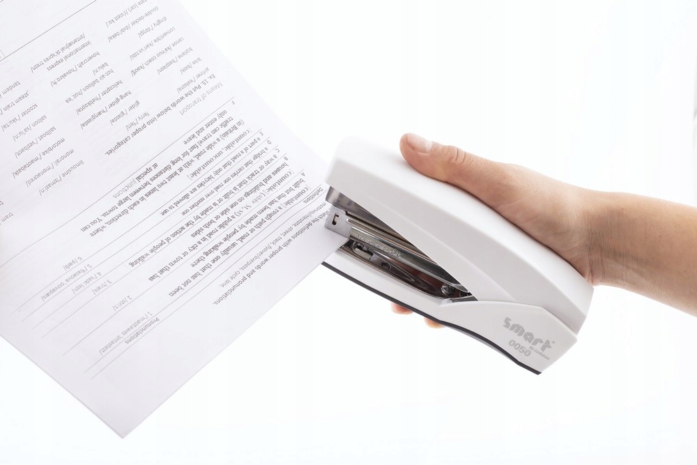 

Zszywacz Smart 0050 60% siły do 50 kartek