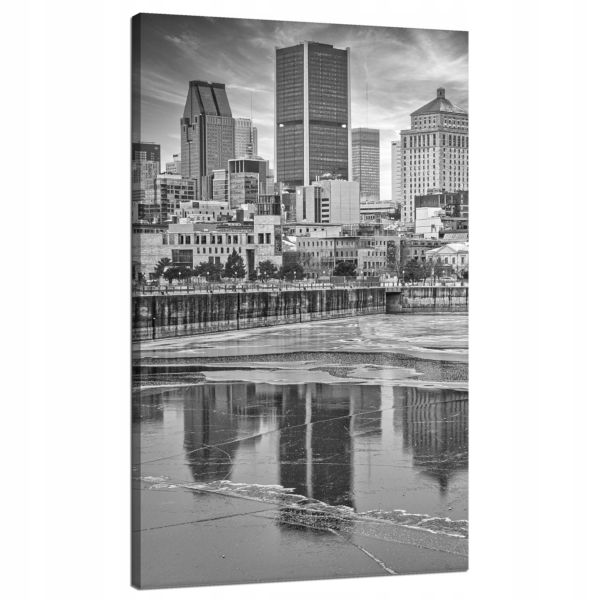 Obraz na plátně Architektura Mrakodrapy Město 70x120 cm