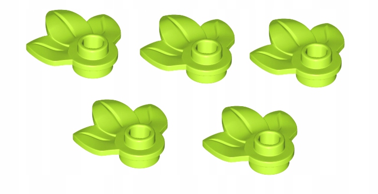 

Lego Rośliny Liść Listek Lime 6286831 32607 5 szt