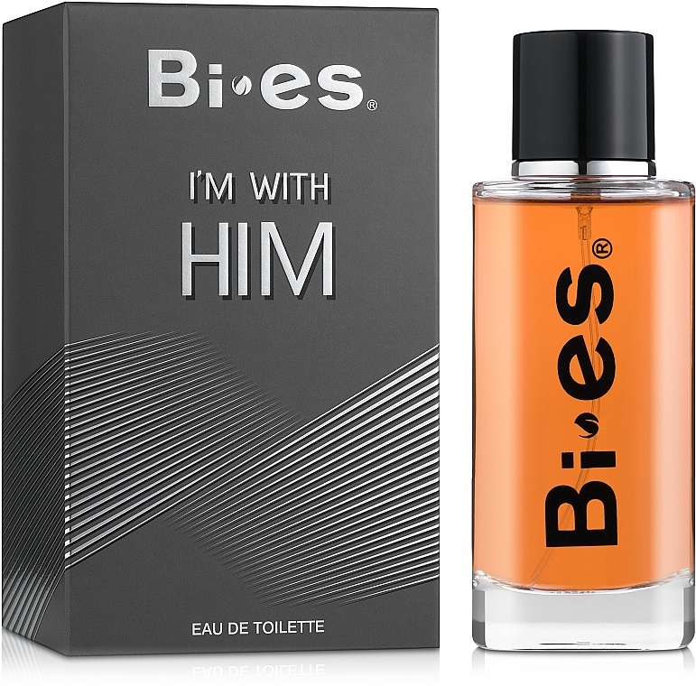 BI-ES I'M WITH HIM WODA TOALETOWA 100ML DLA MĘŻCZYZN