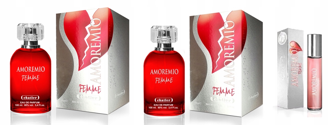 Chatler Amoremio 2x100 ml 30 ml parfémovaná voda