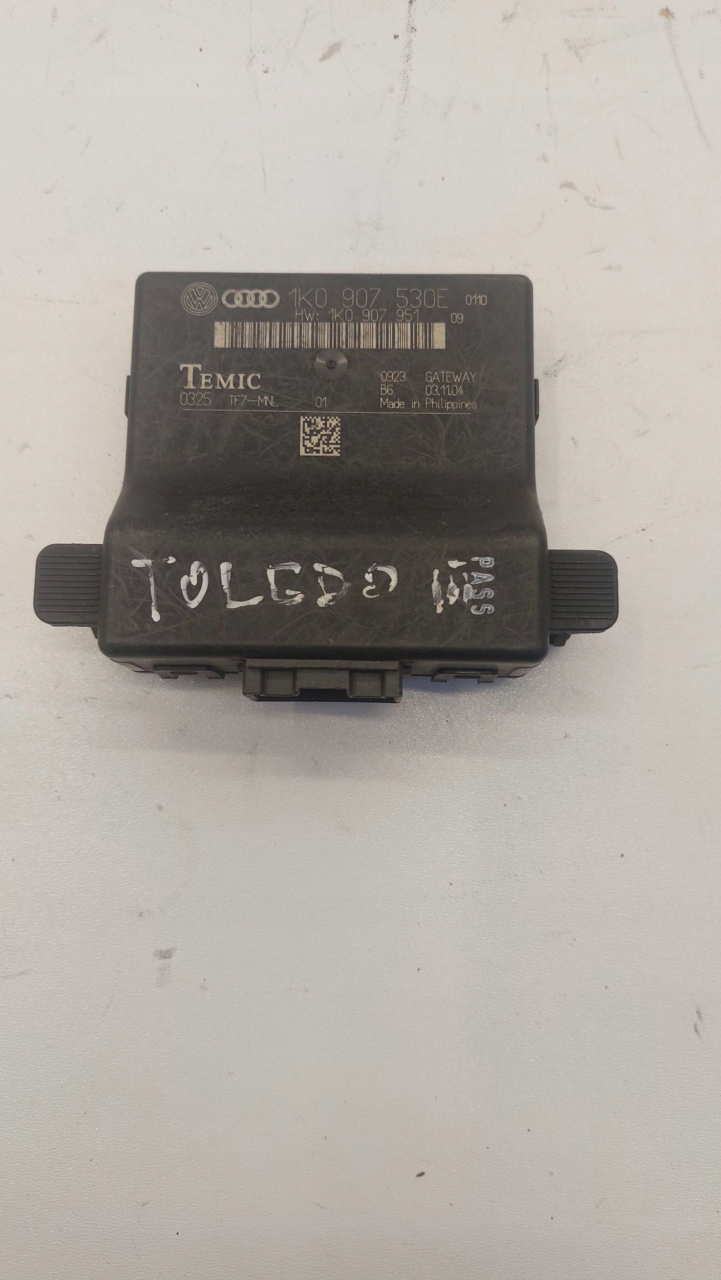 VW SKODA AUDI SEAT Centralina modulo computer GATEWAY 1K0907530E