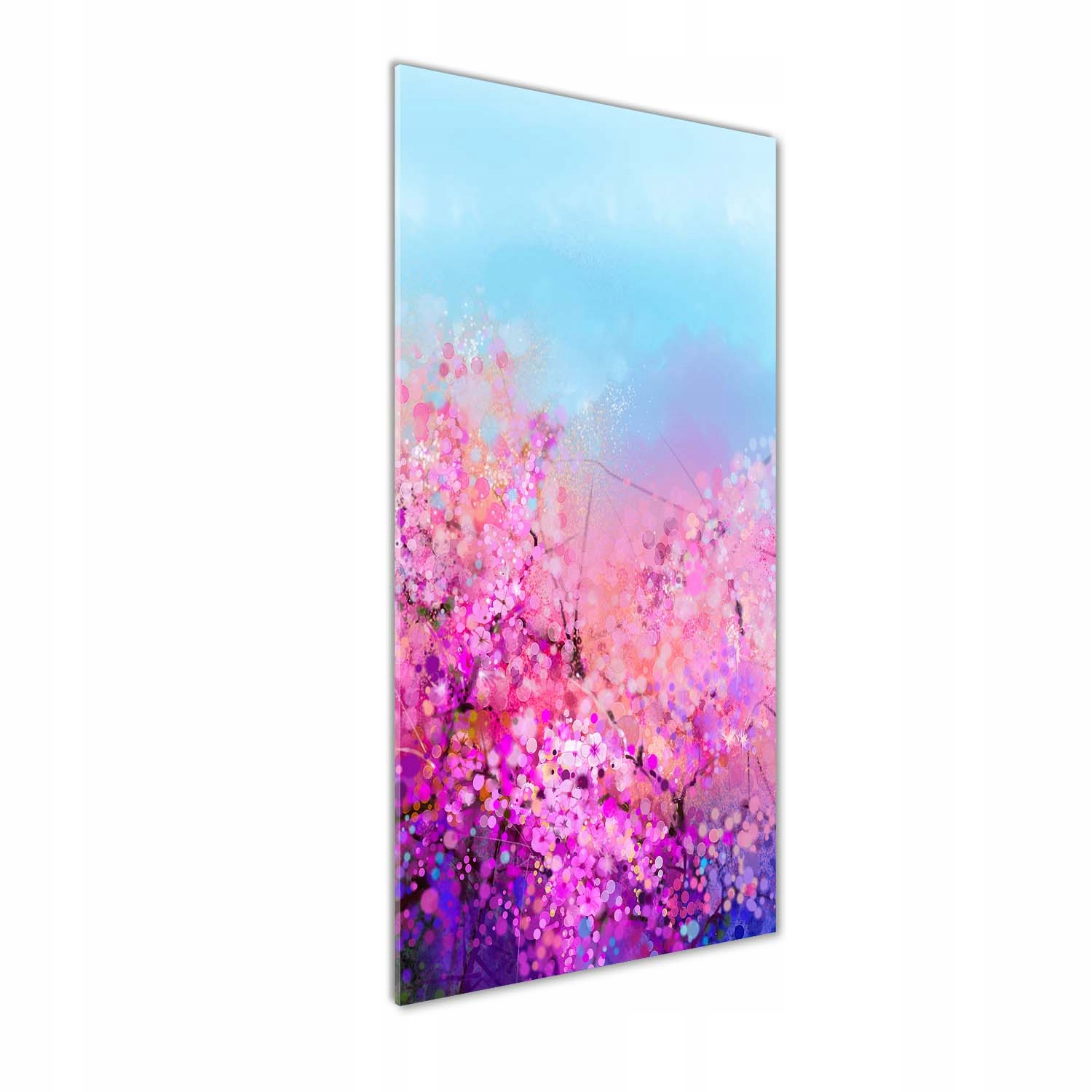 

Nowoczesny fotoobraz akrylowy Kwiaty wiśni 50x125