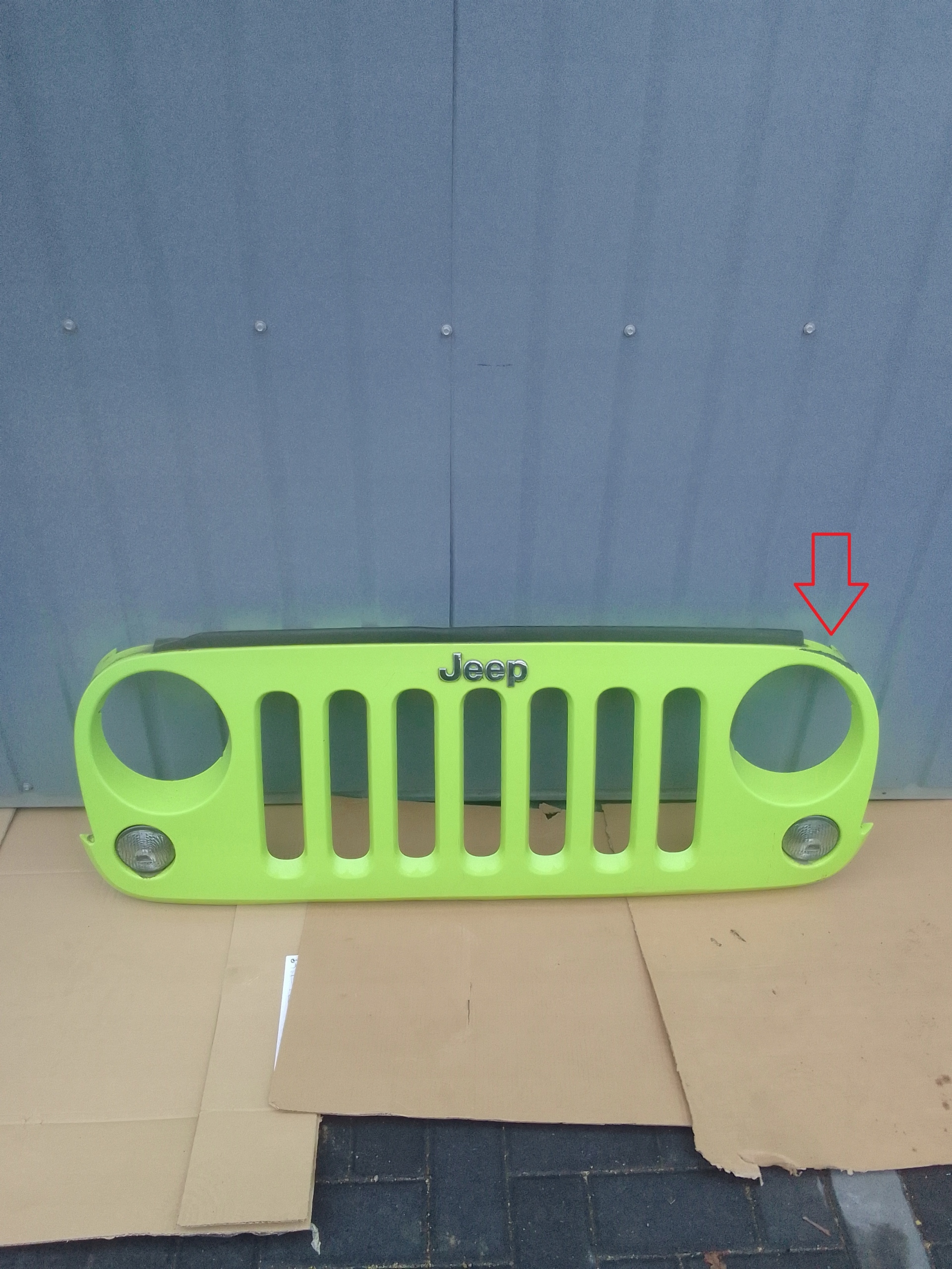 Jeep Wrangler JK Kühlergrill FRONTGRILL Kühlergitter - Thumbnail 1