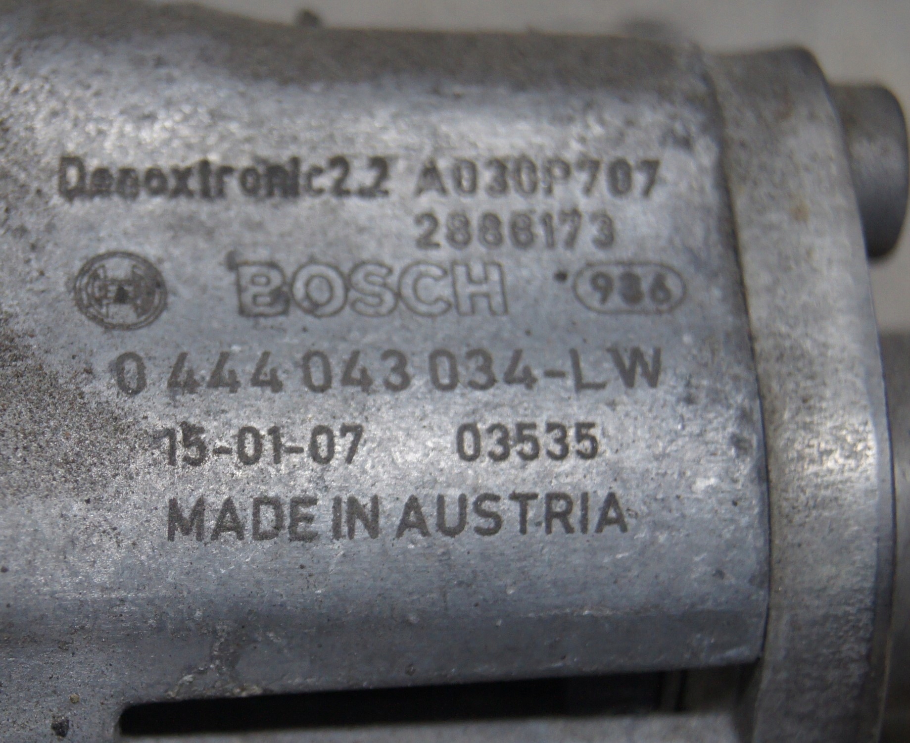 MODUL DOZUJACAY MOCZNIKA BOSCH 0444043034 Part number 0444043034