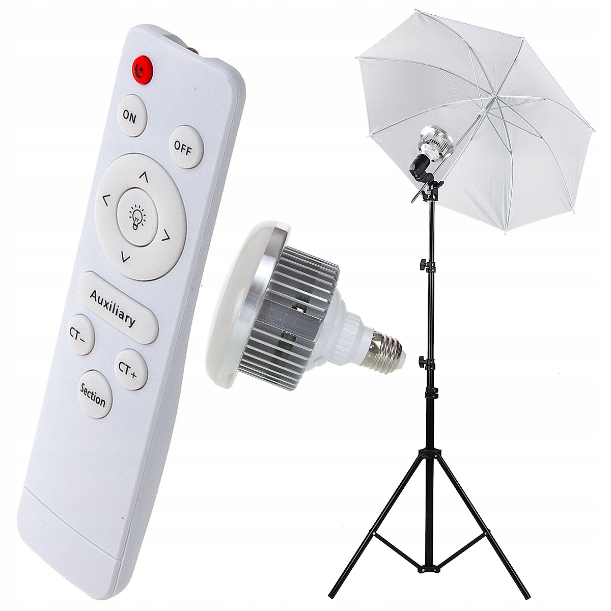 Sada foto Pilot deštník 84 cm žárovka 50W/100W