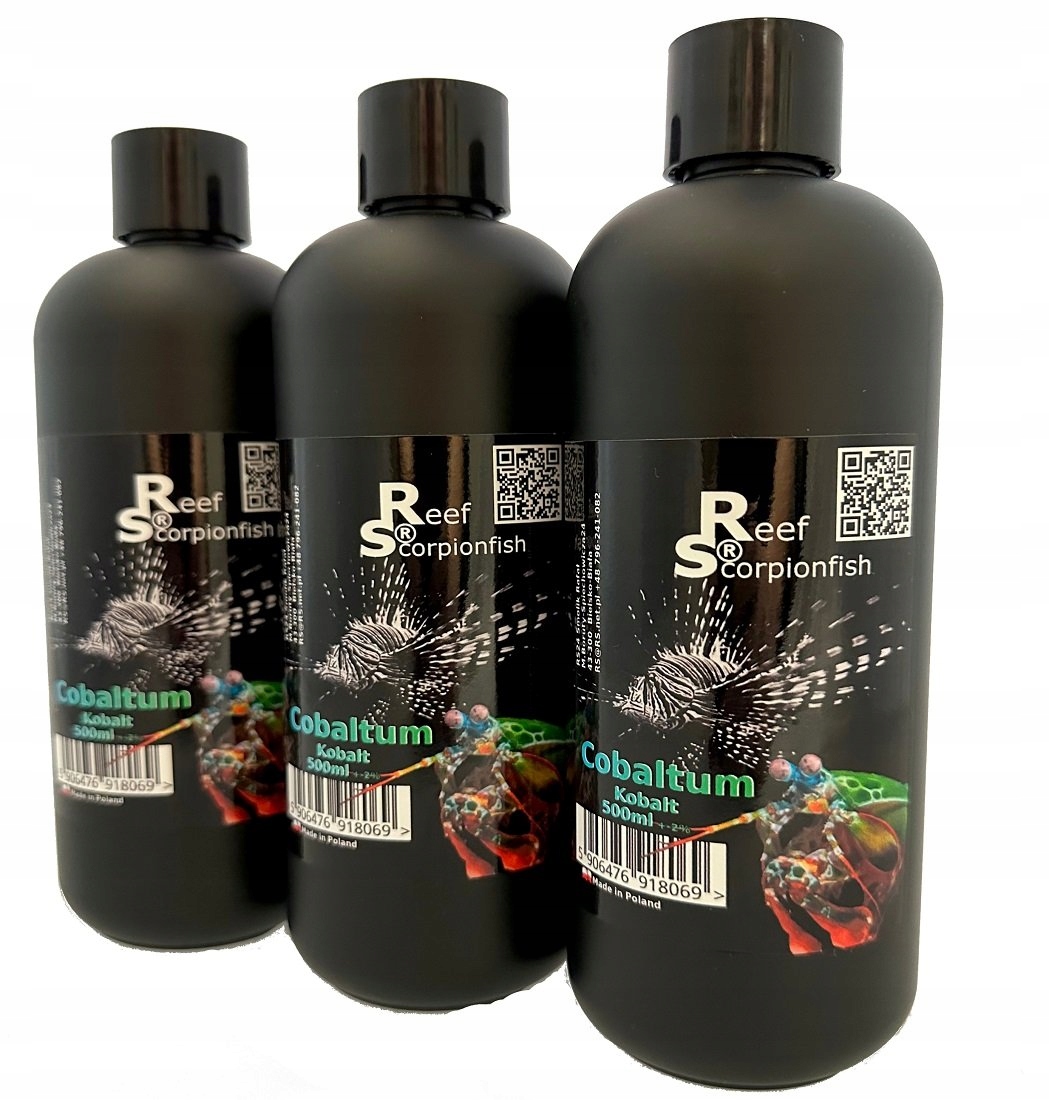 Kobaltový Doplněk Pro Mořské Korály 500 ML Reef Scorpionfish