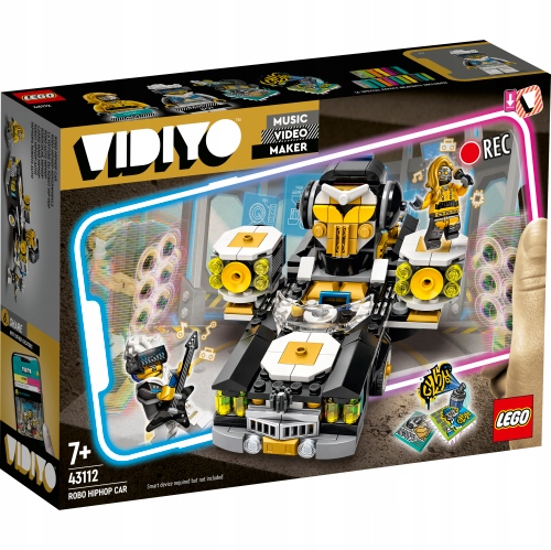Lego 43112 Vidiyo – Robotický Hiphopový Vůz