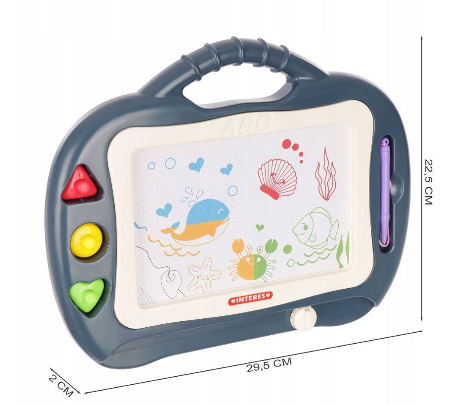 ZNIKOPIS TABLICA MAGNETYCZNA DO RYSOWANIA PISANIA Kolor dominujący wielokolorowy