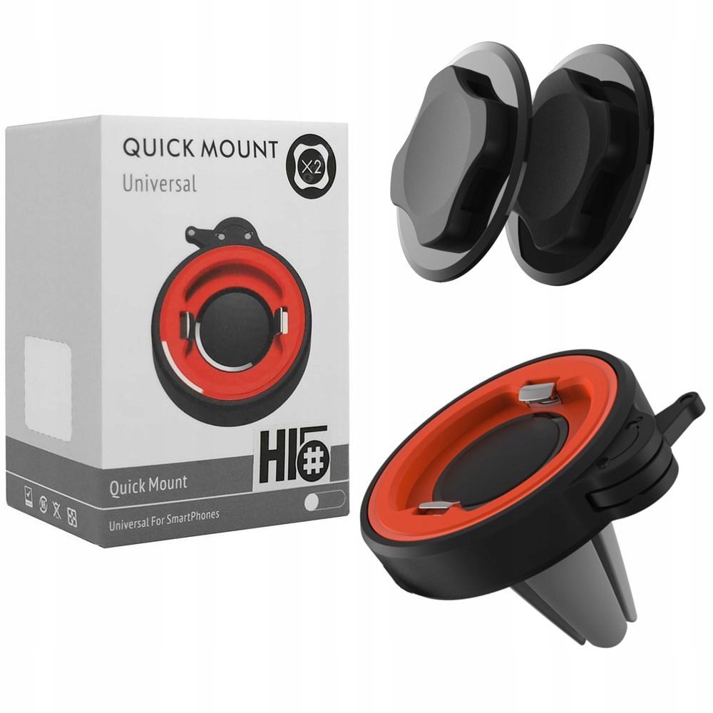 

Hi5 Car Holder Uchwyt do Kratki + 2x Adapter