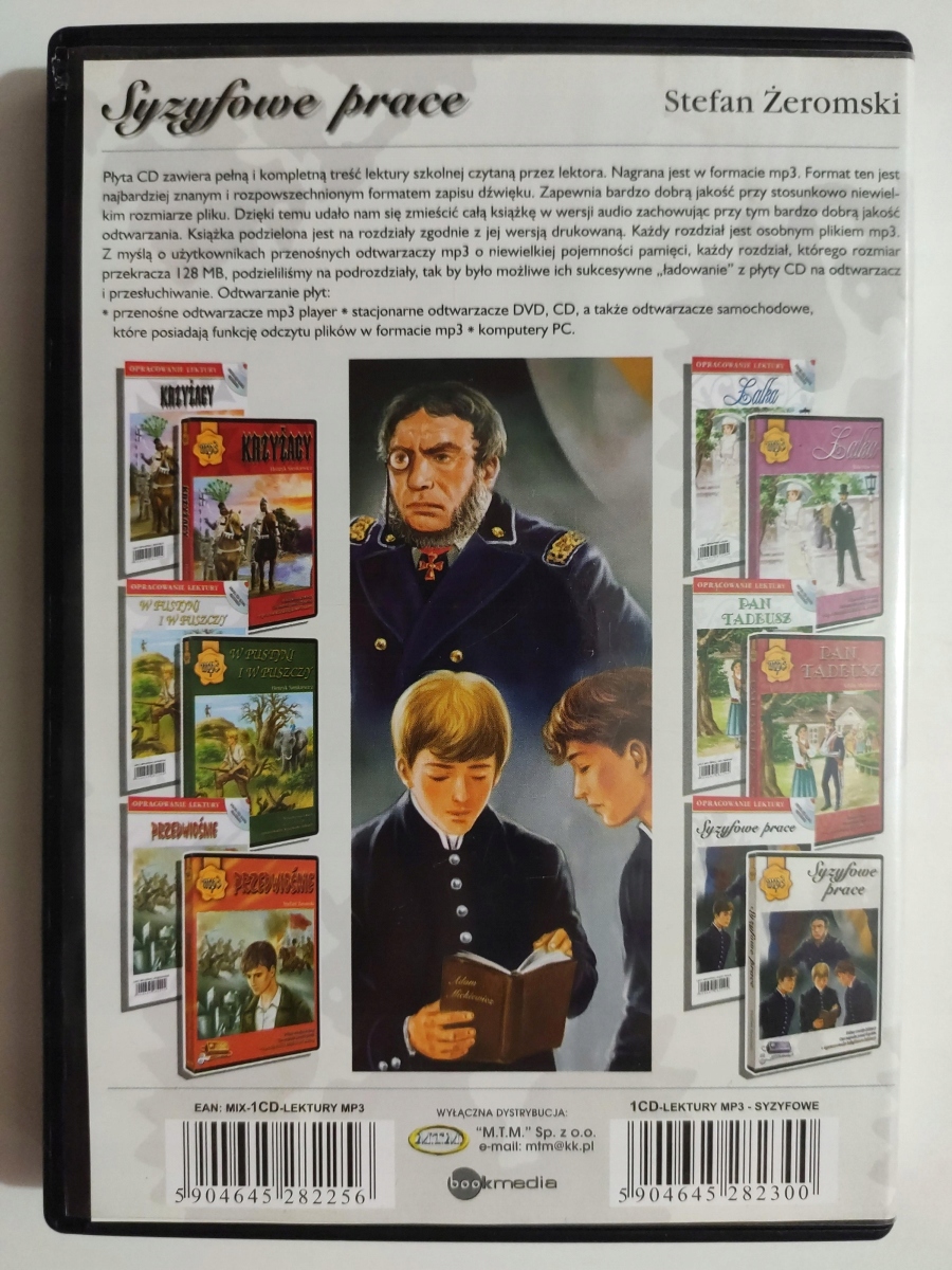 CD. SYZYFOWE PRACE Nośnik audiobook CD
