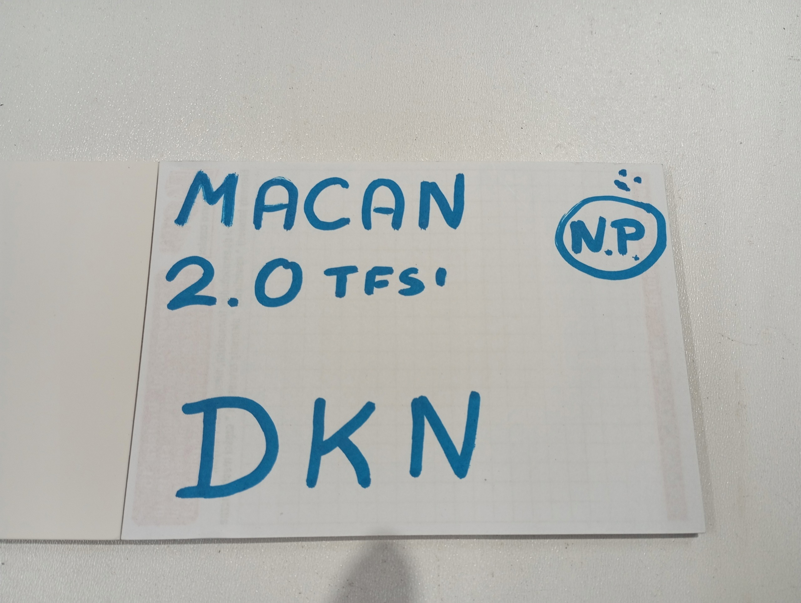 engine MOTOR complete PORSCHE MACAN 2.0 TFSI DKN