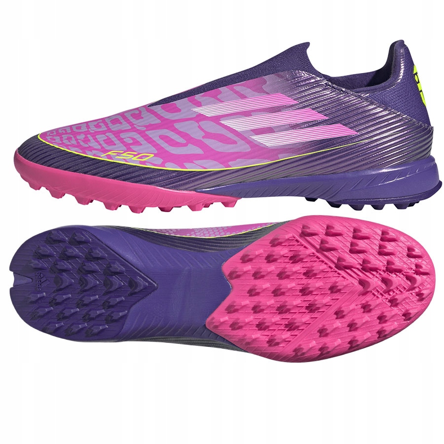 Adidas F50 League LL [44 2/3] Boty Turfy Unisex Fialová