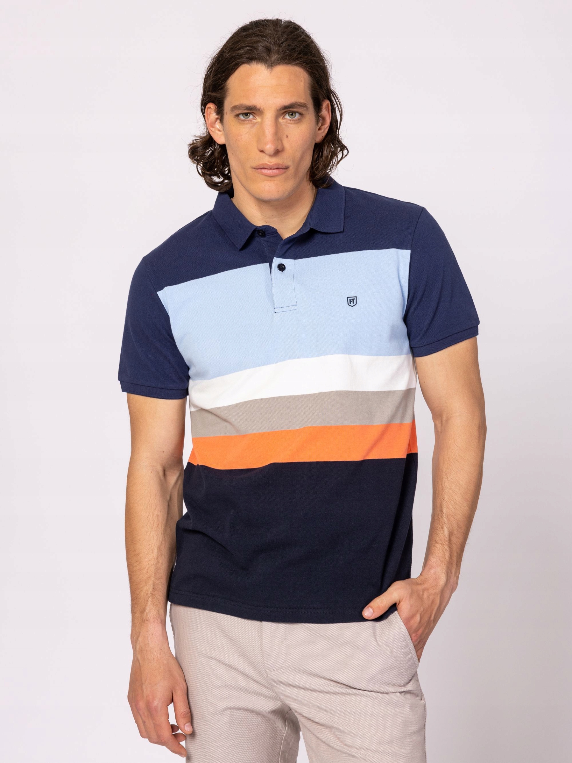 Pánské Tričko Heavy Tools S Polokošem Dominic, Polokošile L