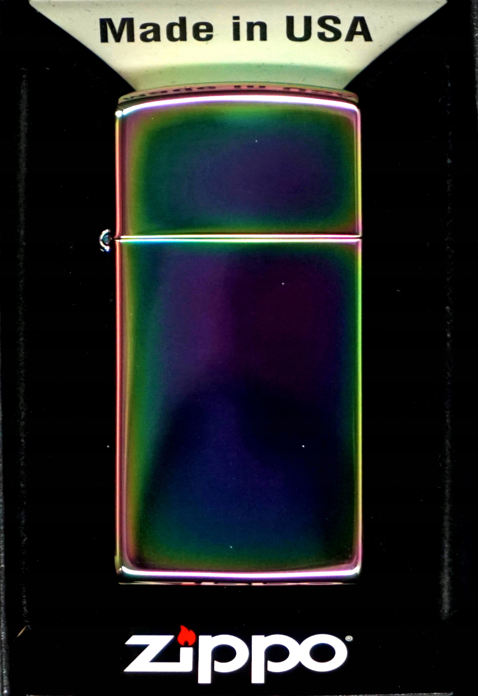 Zapalovač Zippo Spectrum Slim 60001180 Větruodolný benzínový