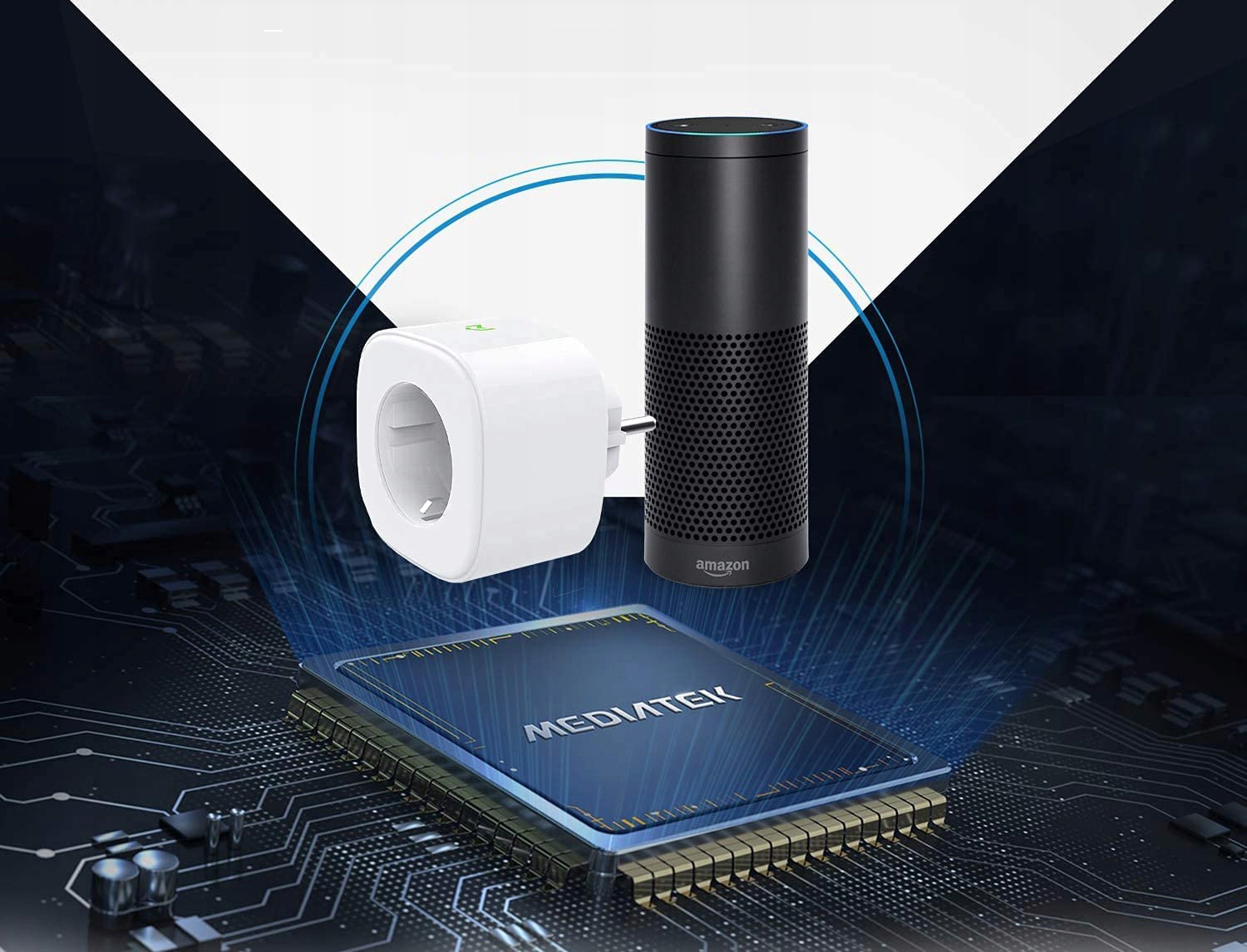 Gniazdko Meross WiFi Google Alexa Seria HoemKit