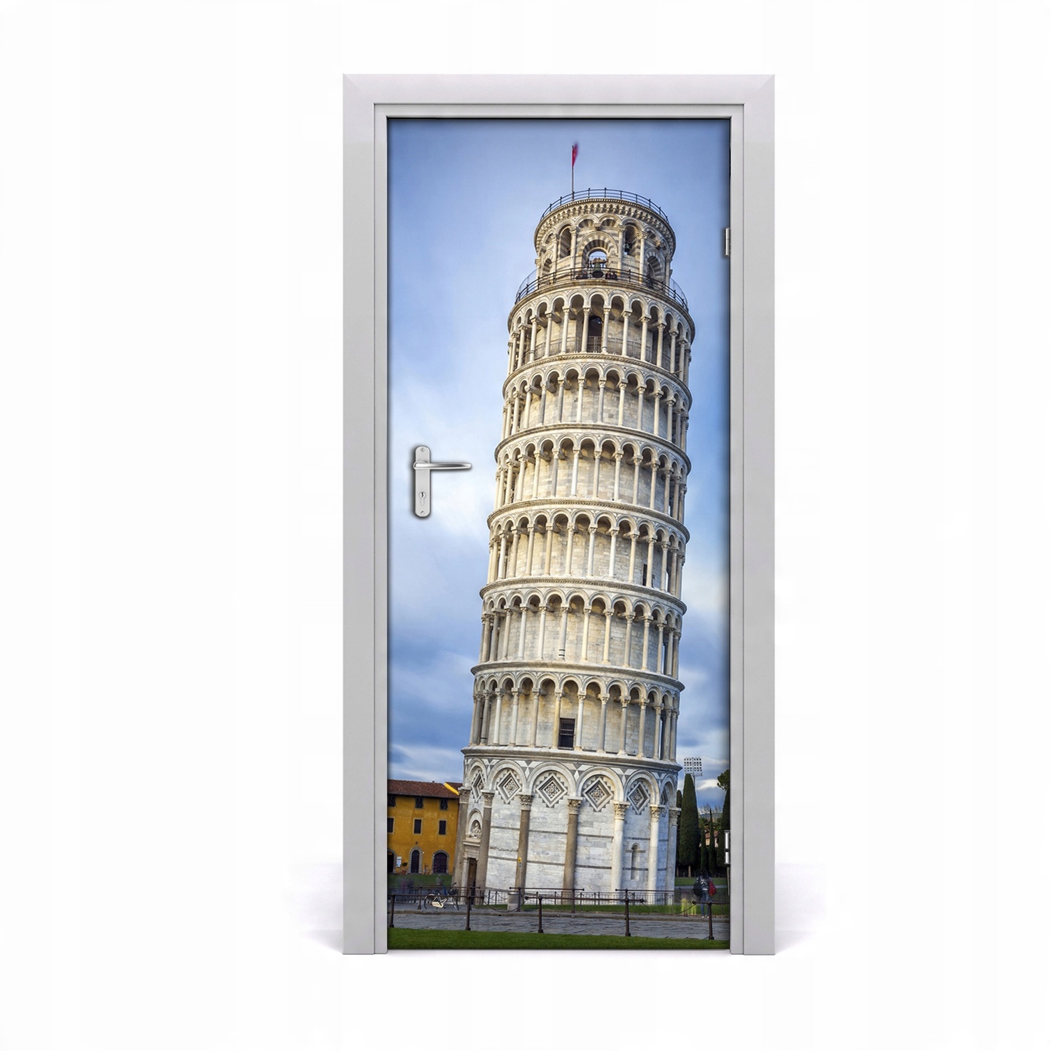 

Fototapeta samoprzylepna Drzwi Krzywa wieża Piza