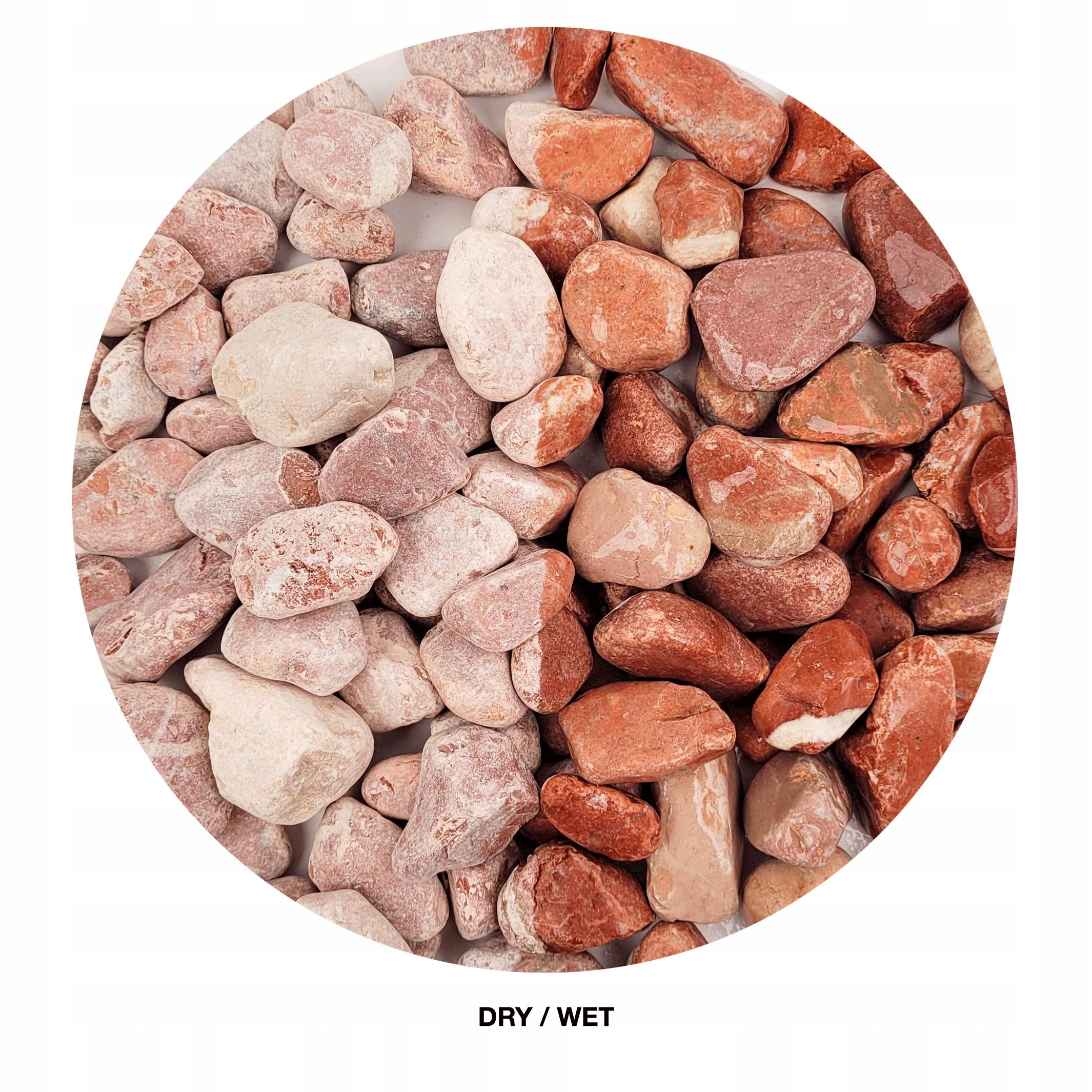 Levně Přírodní Štěrk Inferno 15-25 MM 2 Kg Dekorativní Podlaha Pro Akvárium