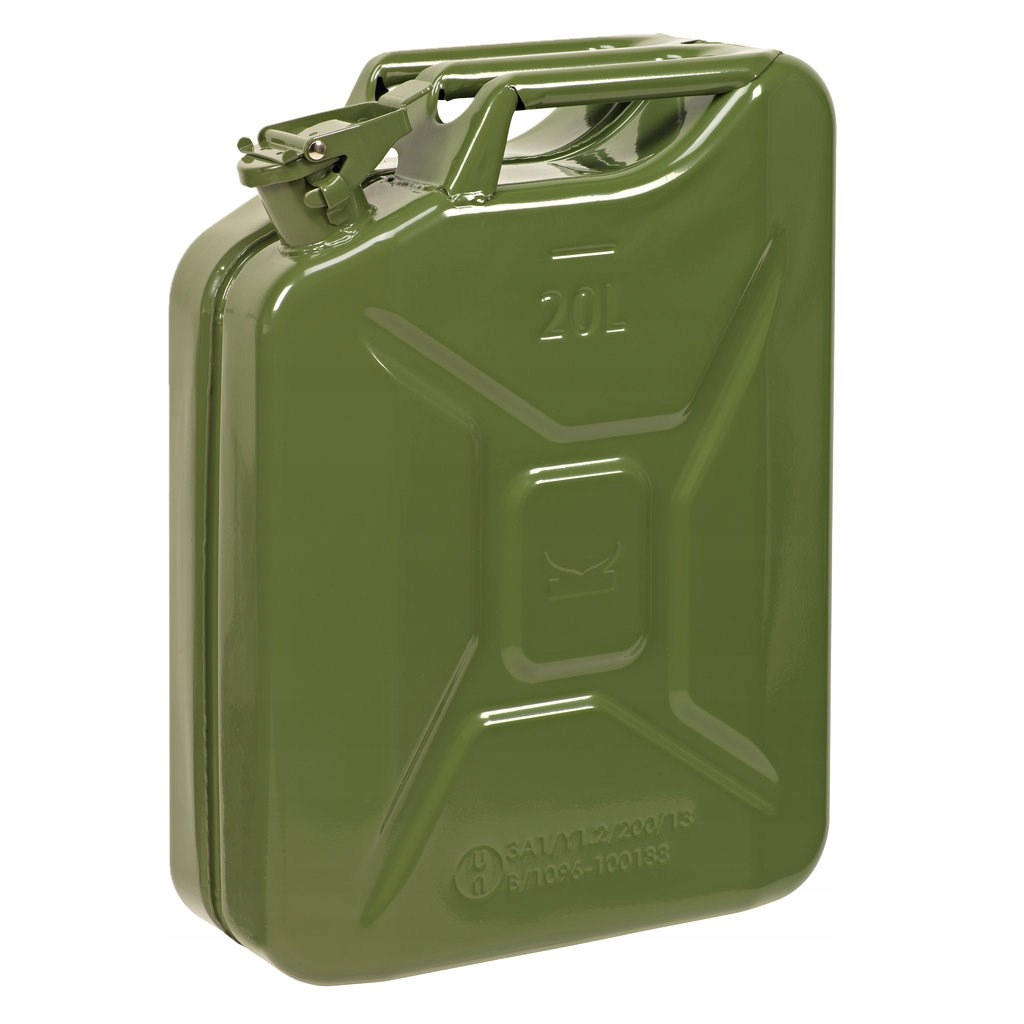 МЕТАЛЛИЧЕСКАЯ КАНИСТРА JEEP ATEST UN СТАЛЬ ГЕРМЕТИЧНАЯ 20 Л