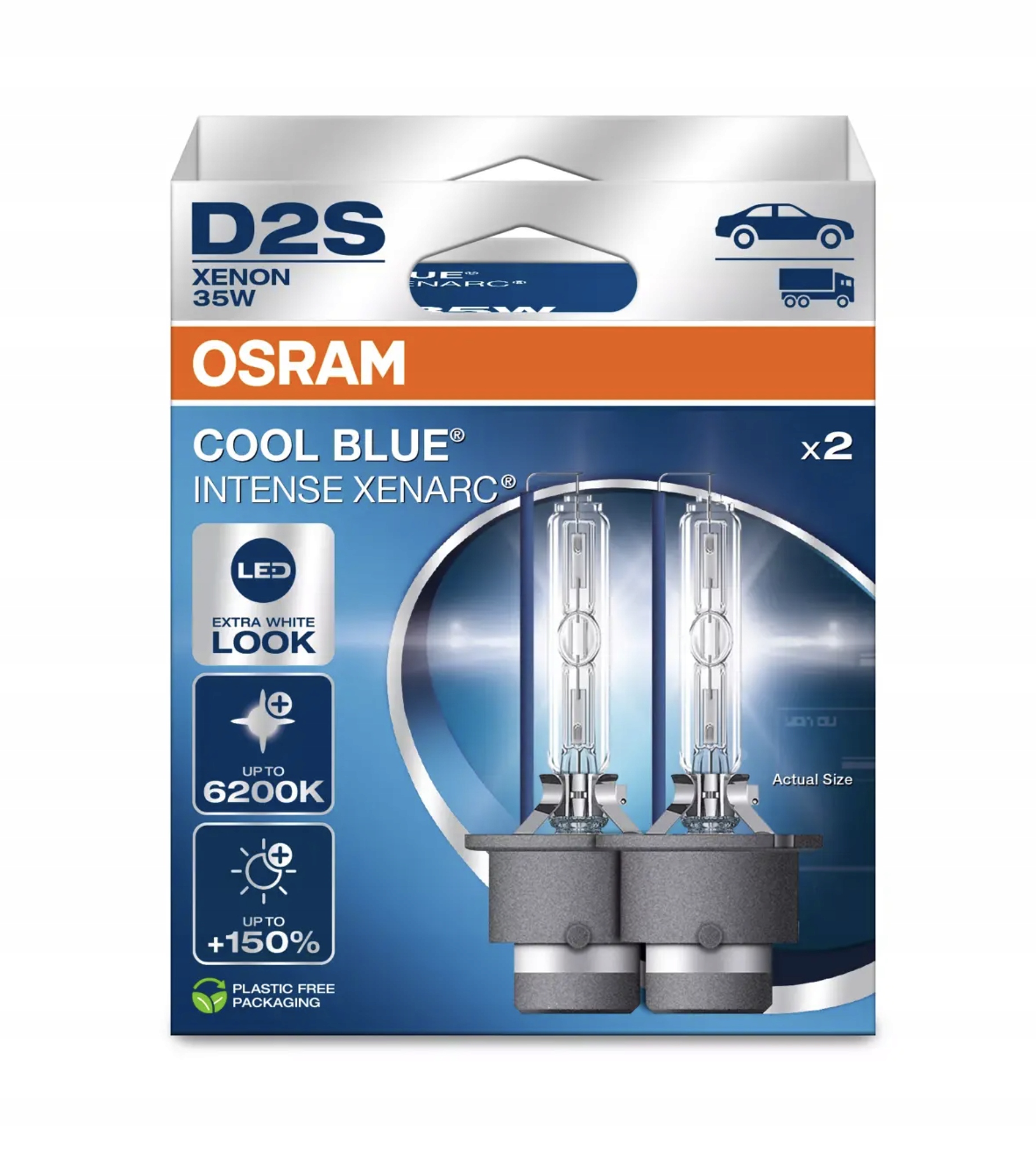 Osram żarówki D2S 85V 35W P32d-2 Cool Blue Intense NextGen Nowa Generacja