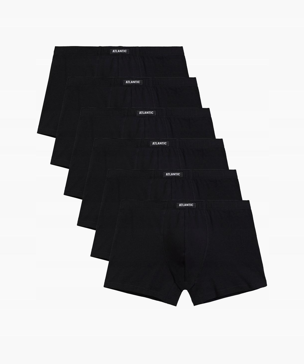 6-PACK Bokserki męskie szorty bawełna Atlantic M