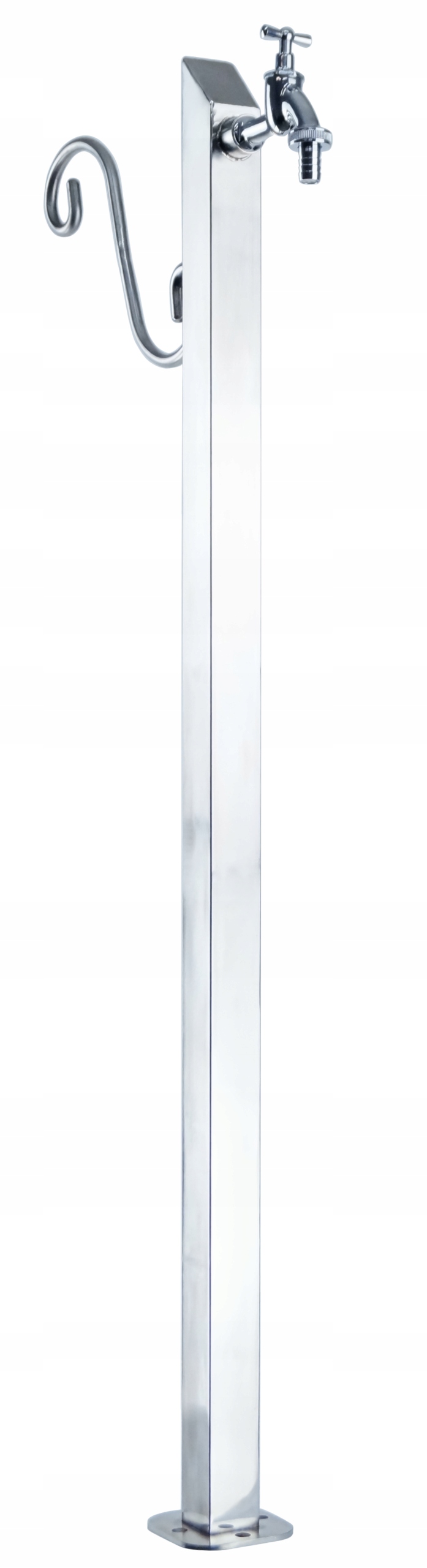 Hydrant Záhradný kohútik 100 cm Inox „Štvorec“ Dolný