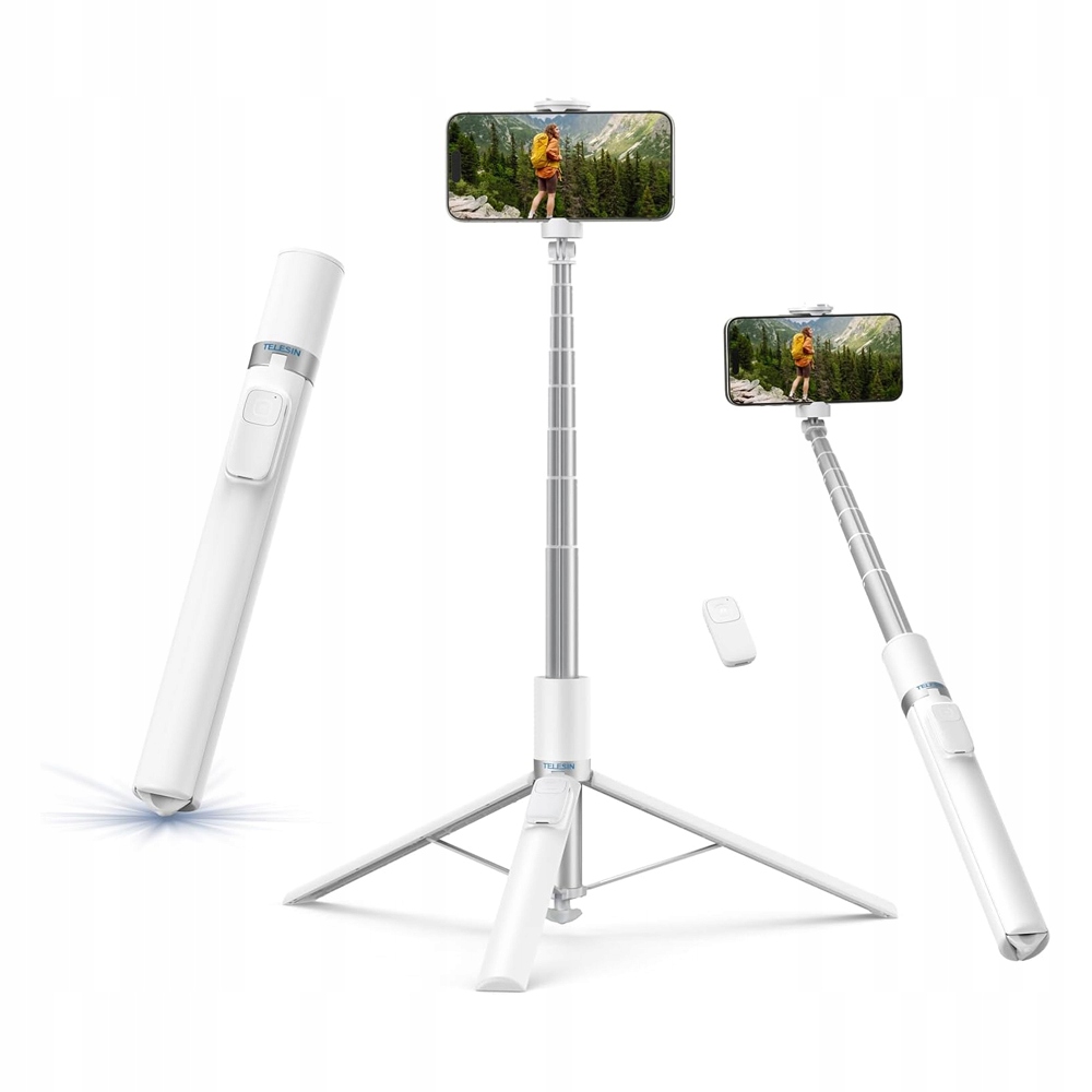 1,8 metrů dlouhá přenosná selfie tyč se stativem Tripod pro telefon