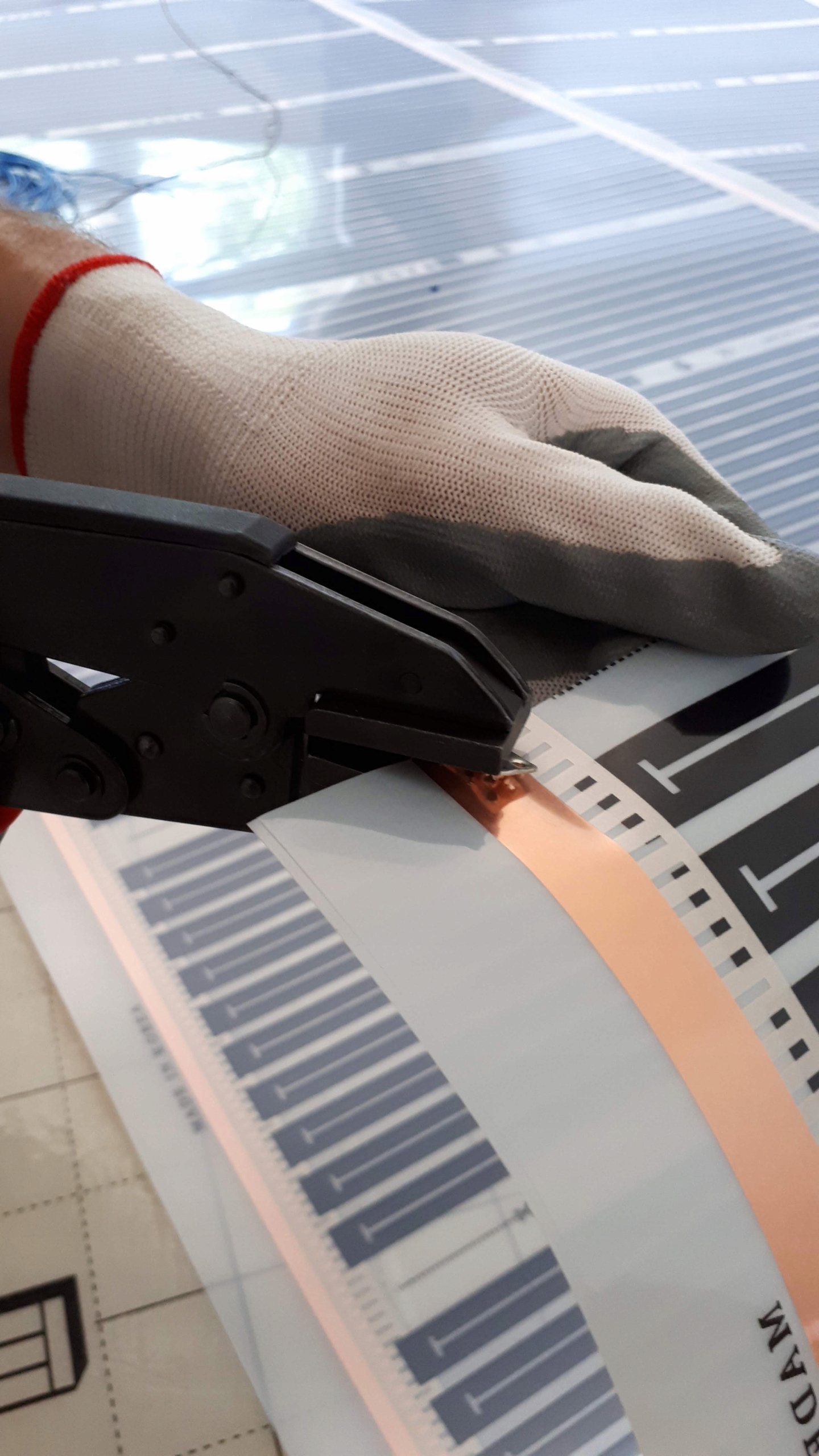 Konektor zacisk folia grzewcza TYP J Rodzaj elektryczne