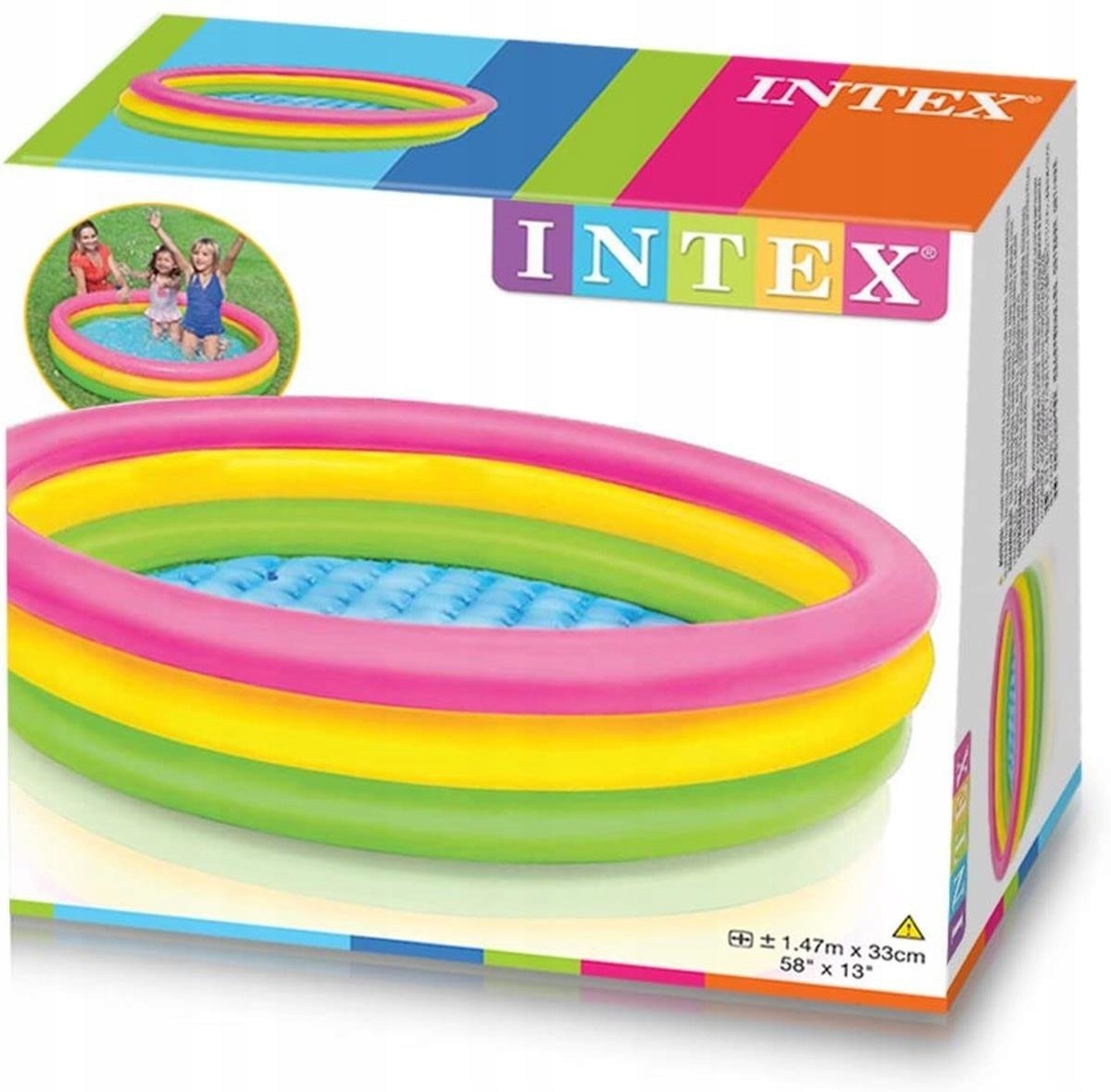 basen 1,47mx33cm TĘCZA INTEX | 57422 — 3