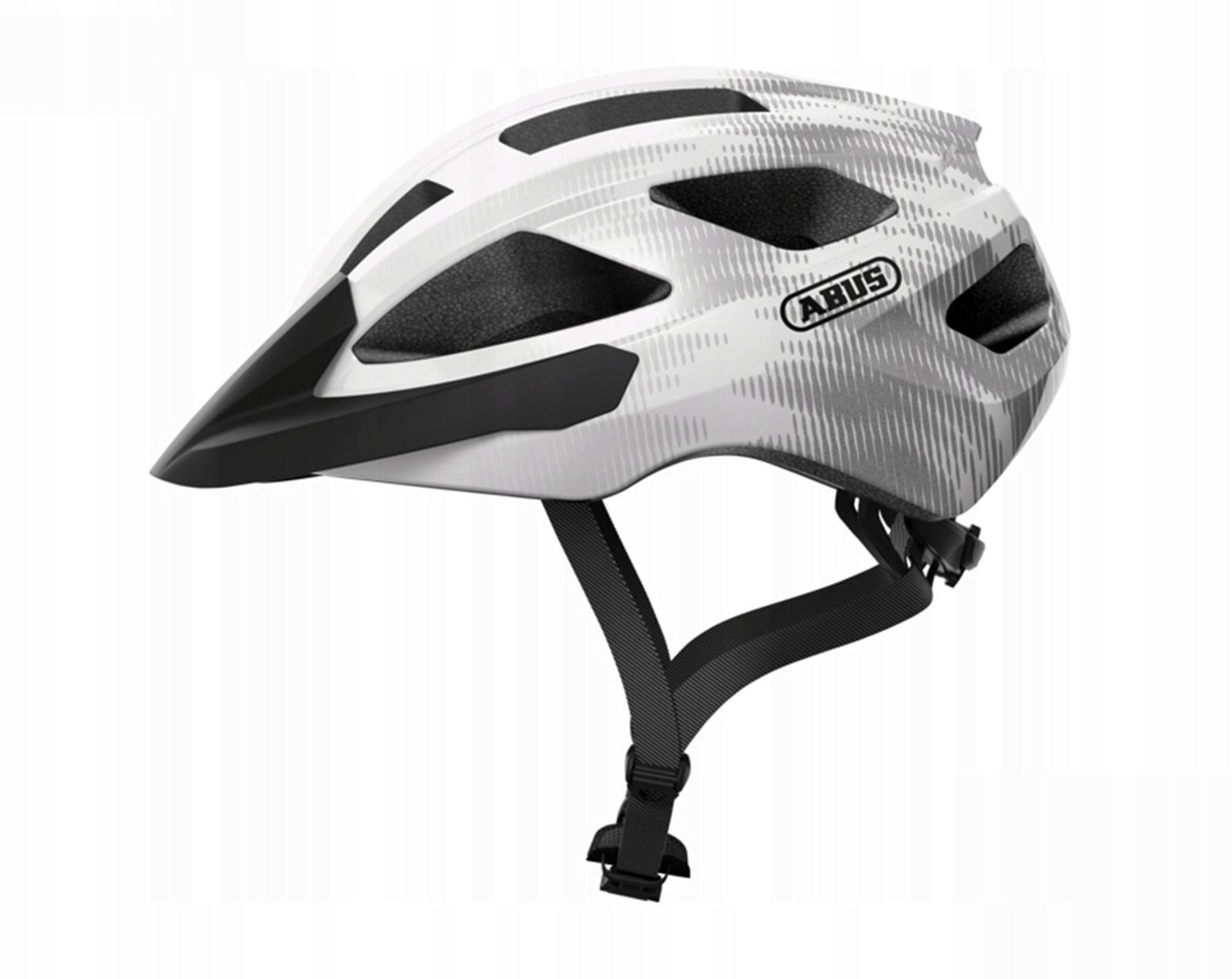Kask rowerowy szosowy regulowany Abus Macator 58-62 CM z daszkiem R. L