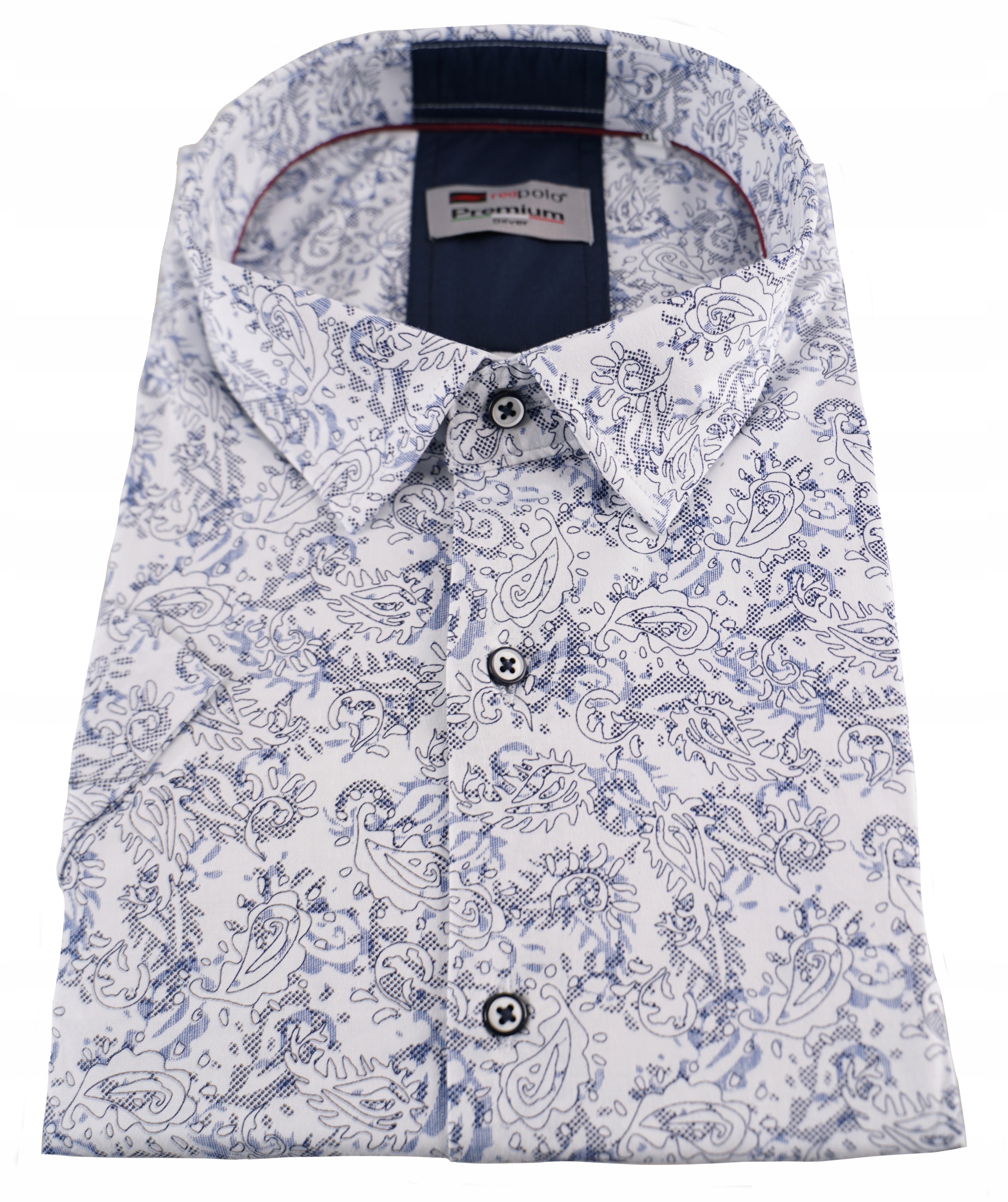 

Koszula Męska Bawełniana Biała Kwiaty Duża 7XL 56