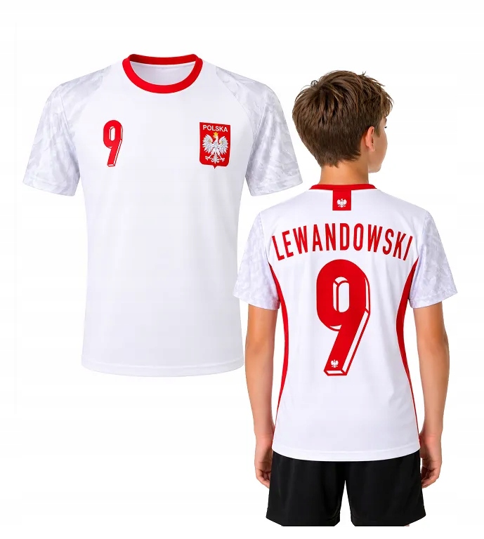 Koszulka Piłkarska Robert Lewandowski Lewy Polska Reprezentacji Polski 152
