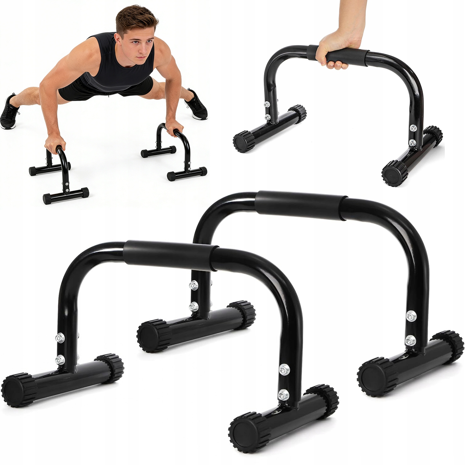 Podpórki Uchwyty Do Pompek 2 Szt Push Up Paraletki Trening W Domu I Siłowni