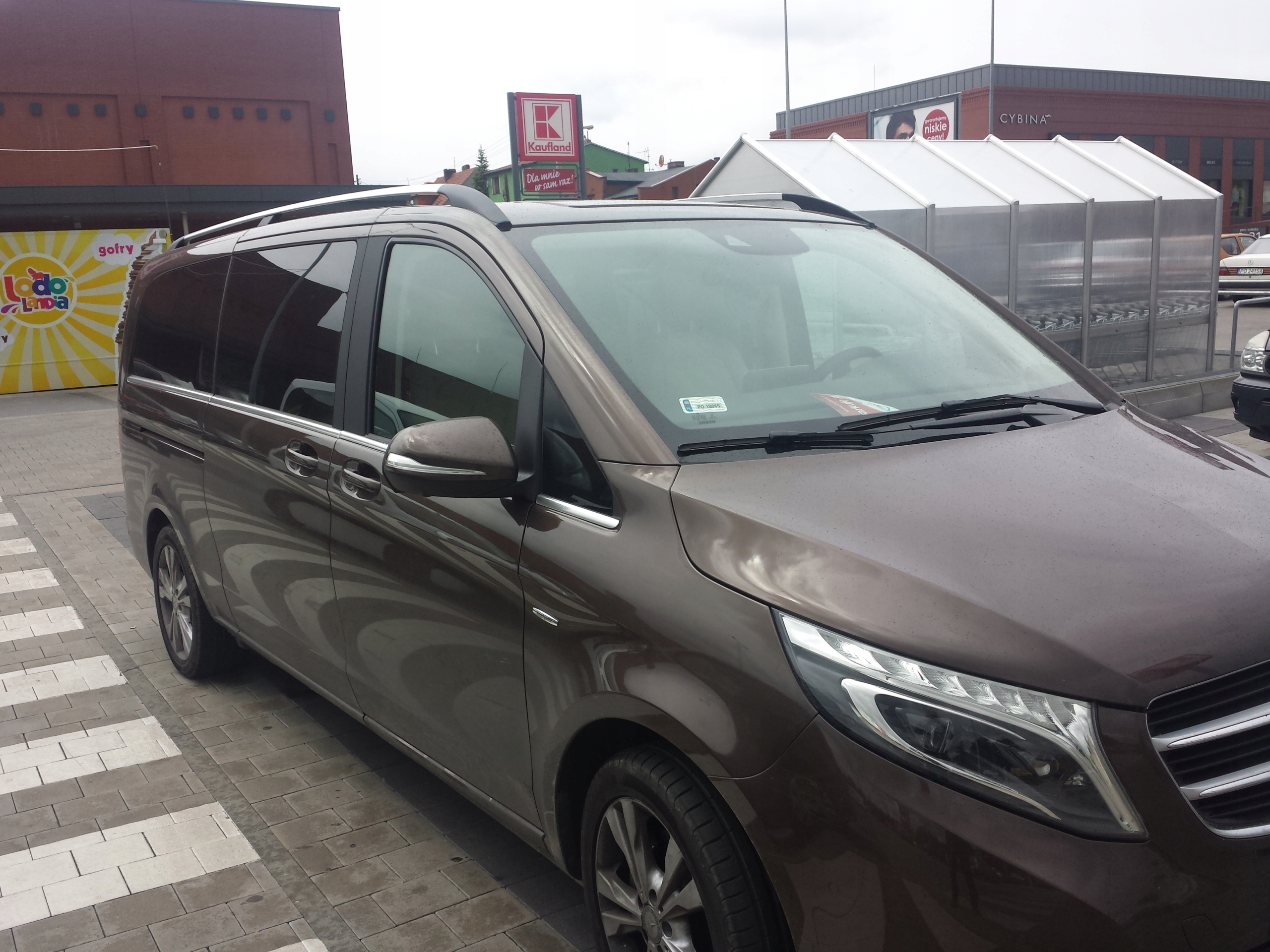 MERCEDES VITO 447 2014 + LONG L3 BAGAŻNIK RELINGI ŁADNE MOCNE Numer katalogowy części 012/99