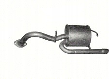 26.32 - Глушитель Toyota Yaris 1,3 74КВТ 06-11р.