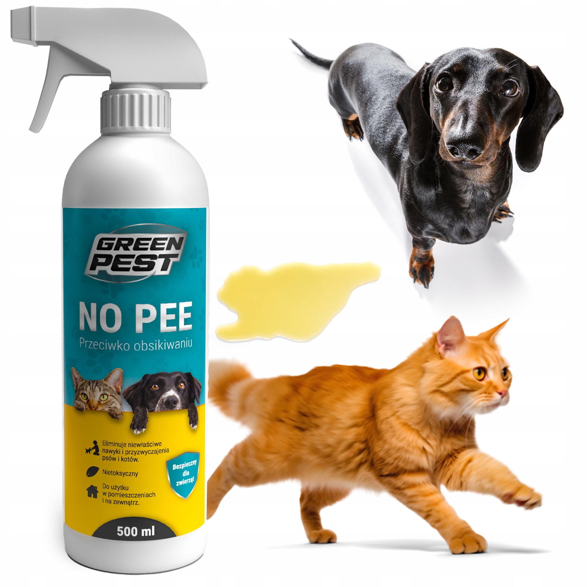 СРЕДСТВО ПРЕПАРАТ СПРЕЙ ЖИДКОСТЬ NO PEE ПРОТИВ МОЧИ СОБАК И КОШЕК 500МЛ