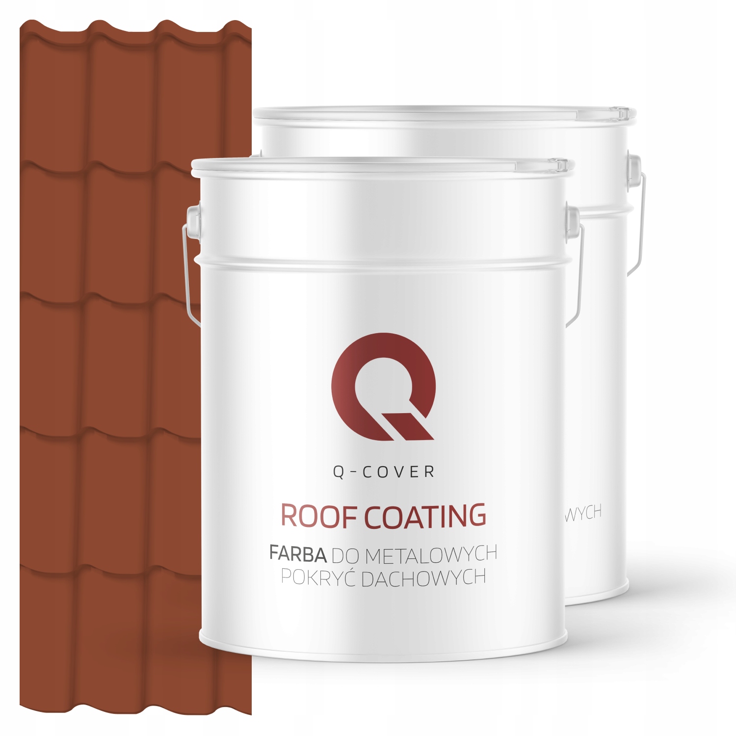 Farba Na Kovové Strechy Podložka Tehlová Ral 8004 74 m2 Lesk