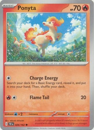 Ponyta 026/162 Common Pokemon