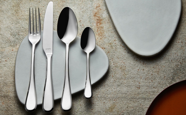 AMEFA SZTUĆCE NIERDZEWNE ŁYŻECZKI DO HERBATY KAWY DRIFT ZESTAW DLA 6 OSÓB Kod producenta 805000B000375x6