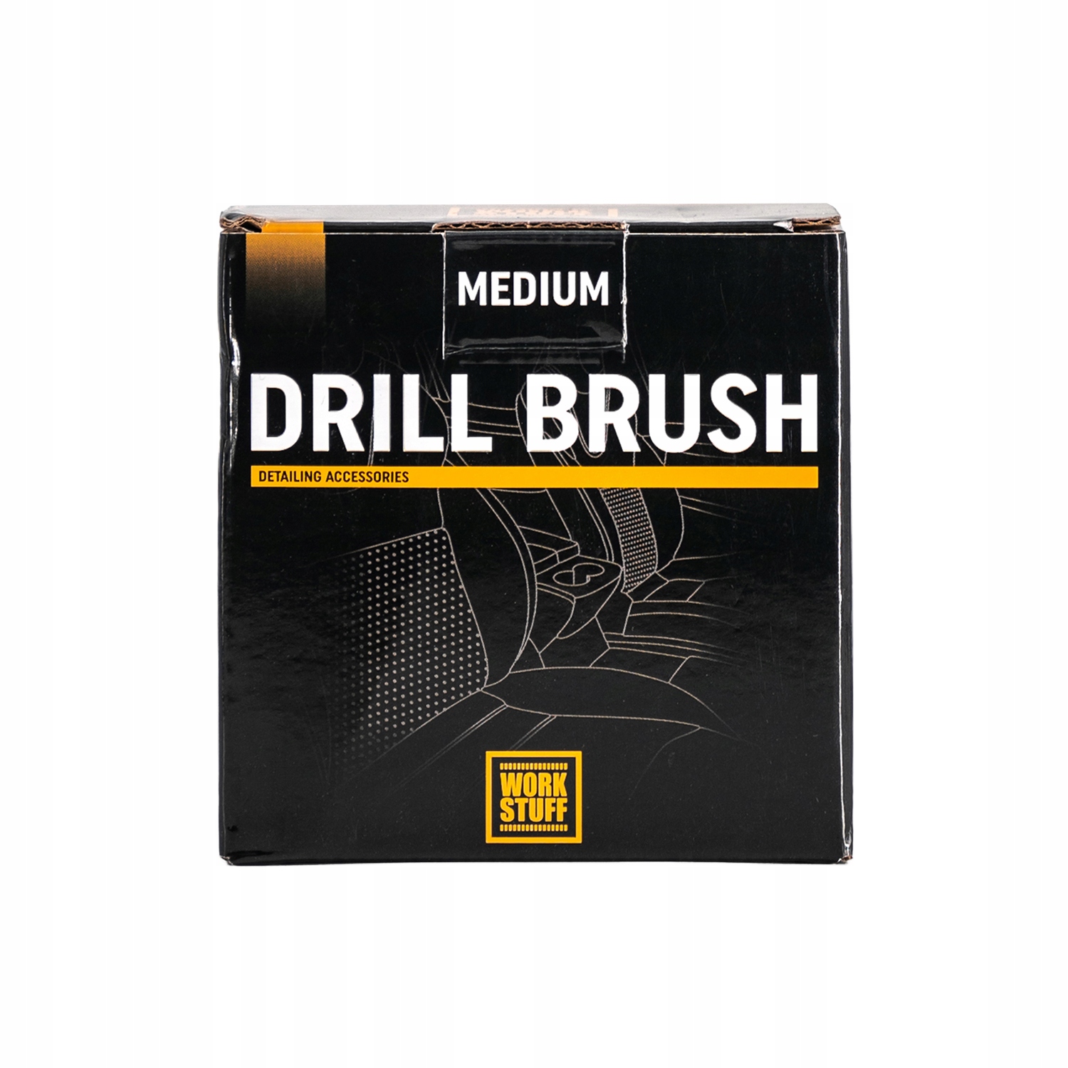Work Stuff Drill Brush Medium Szczotka Do Tekstyliów Na Wiertarkę