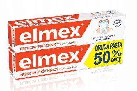 

Elmex Pasta do zębów przeciw próchnicy, 2 x 75 ml