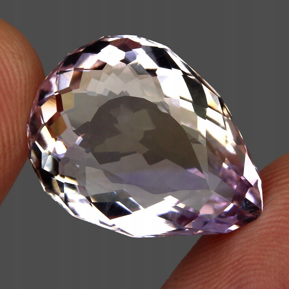 Přírodní kámen ametrin 18.57ct If dvoubarevný