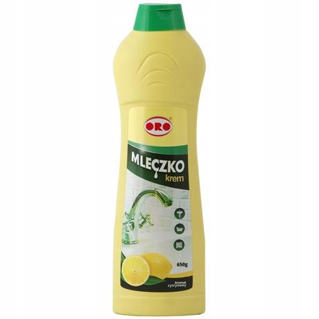 

Oro Mleczko Cytrynowe Krem Do Czyszczenia 650g